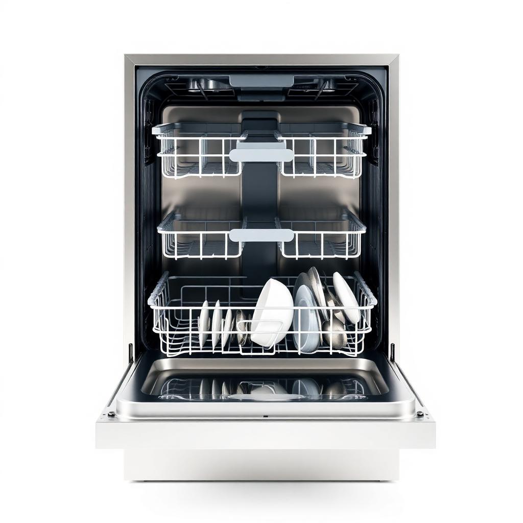 AquaShine Free-Standing Dishwasher