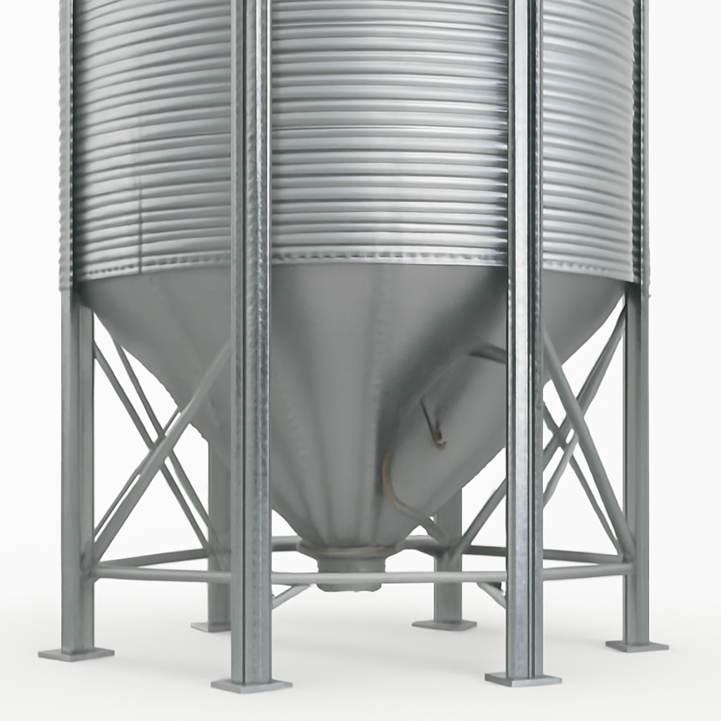 Heavy Duty Grain Storage Silos alternate view