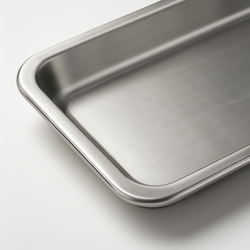 Stainless Steel Food Serving Tray alternate view
