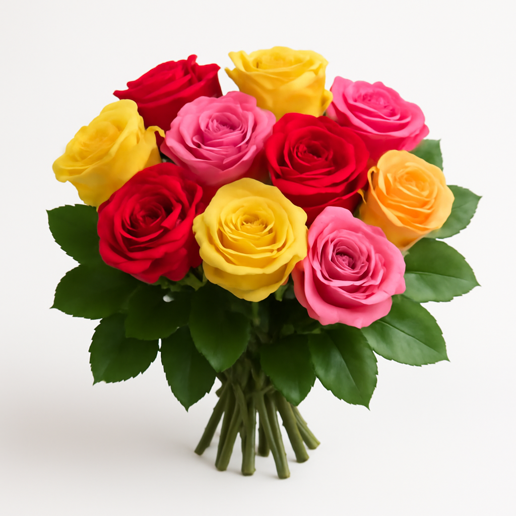 Premium Assorted Fresh Cut Roses