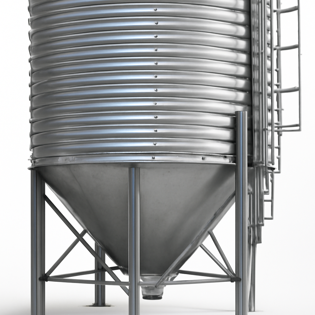 Industrial Grain Storage Silo alternate view
