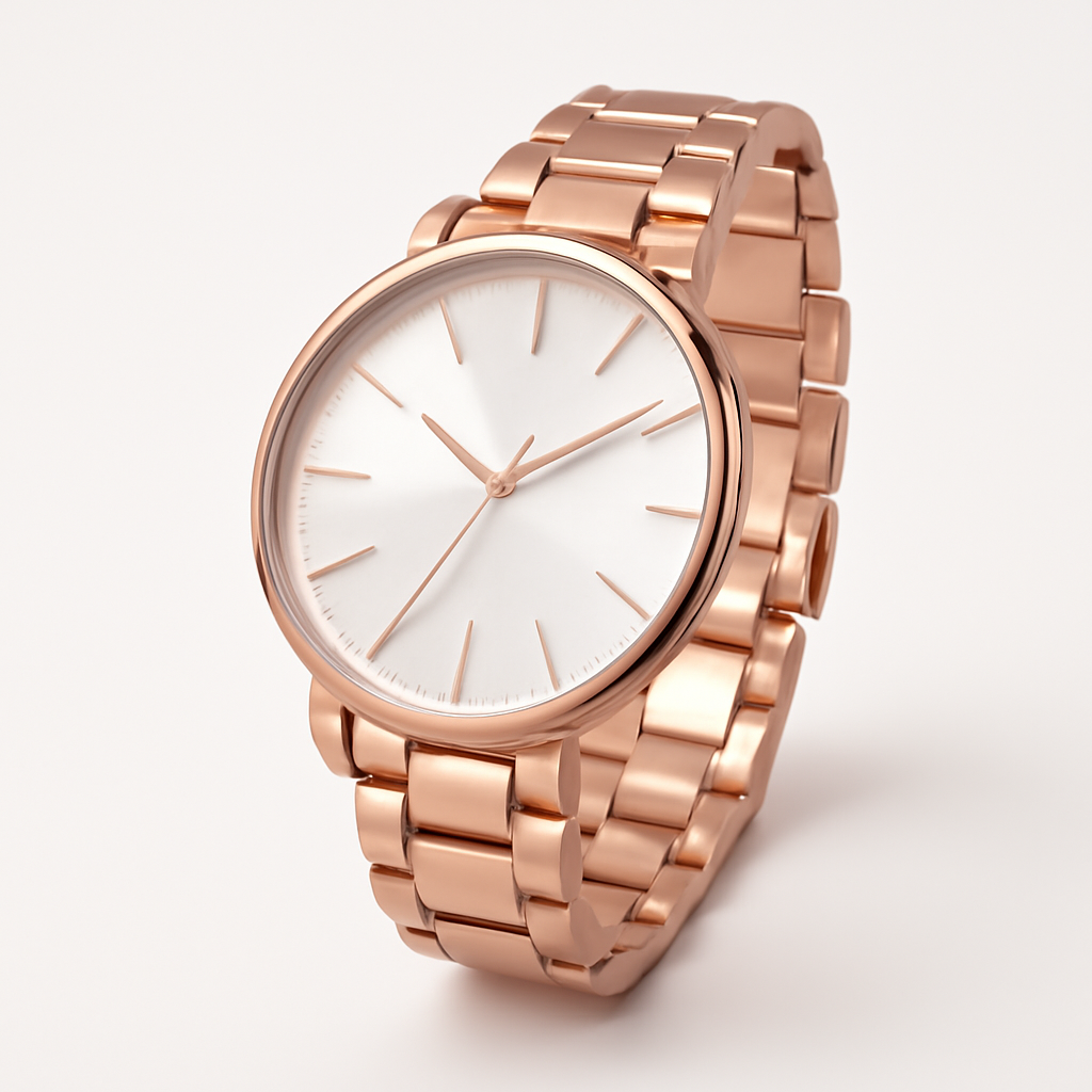 Elegant Rose Gold Women's Watch