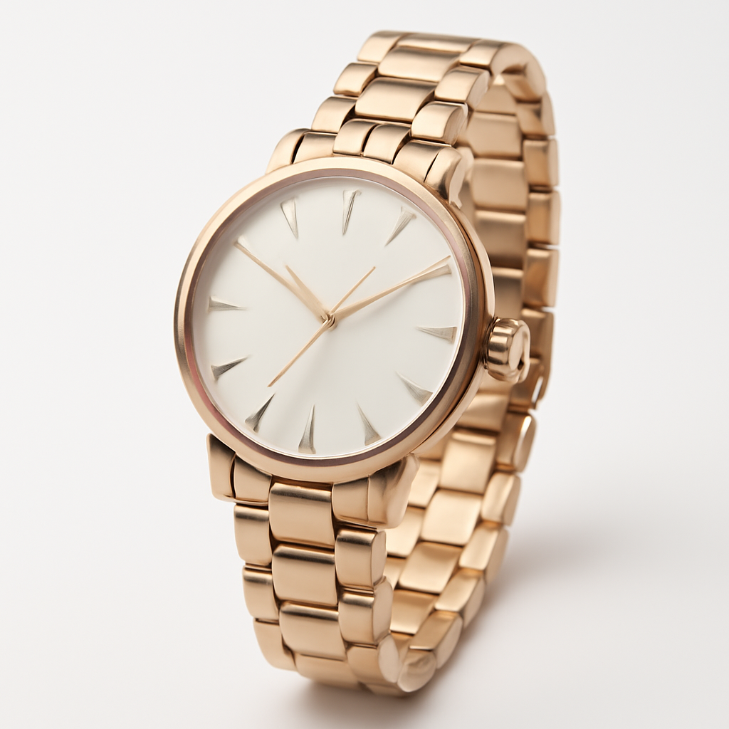 Elegant Rose Gold Women's Watch