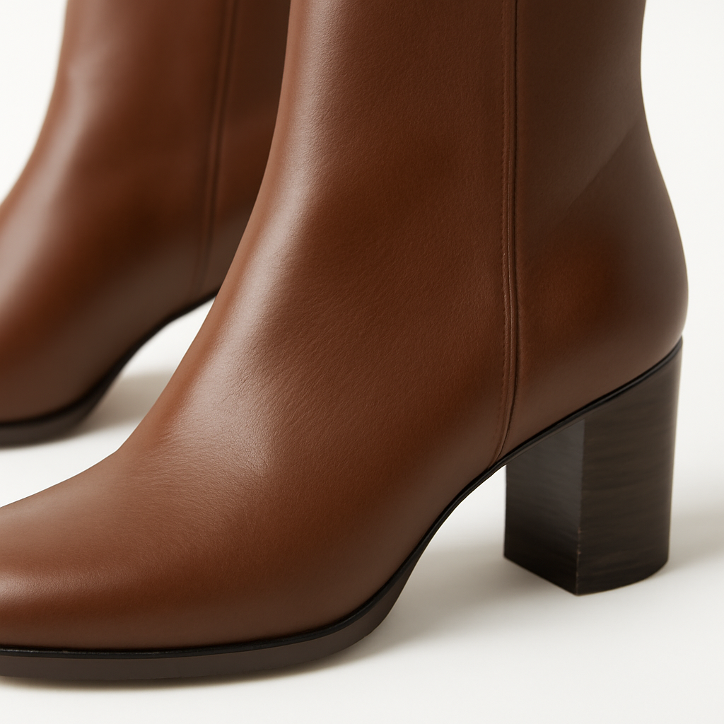 Premium Leather Ankle Boots alternate view