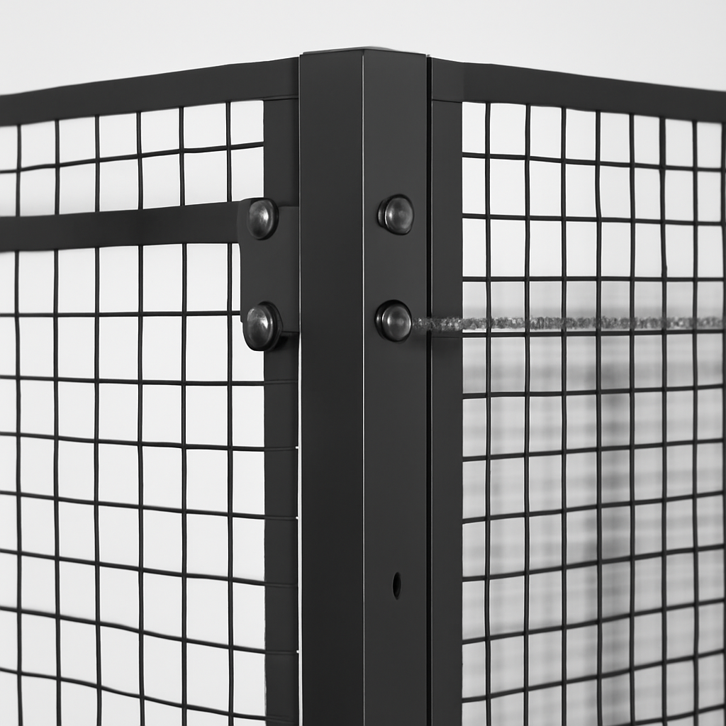 Modular Wire Partition System alternate view