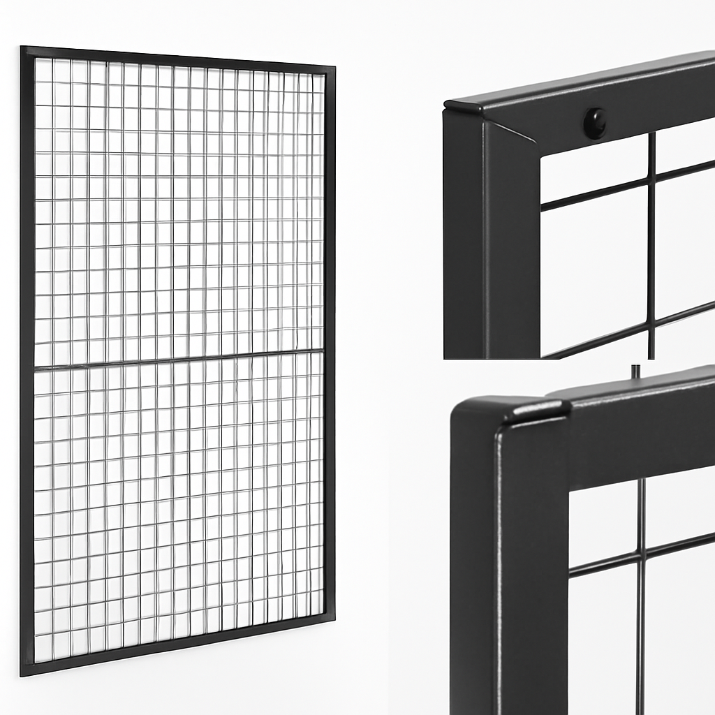 Heavy-Duty Wire Partition Panel alternate view