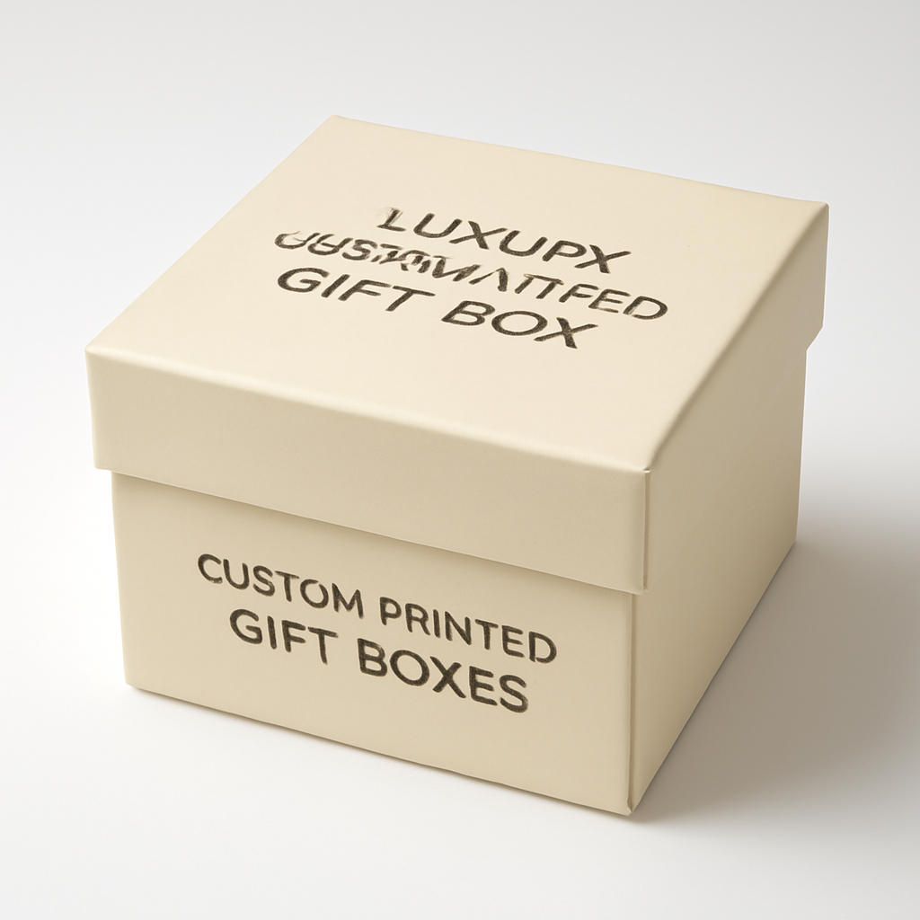 Luxury Custom Printed Gift Box