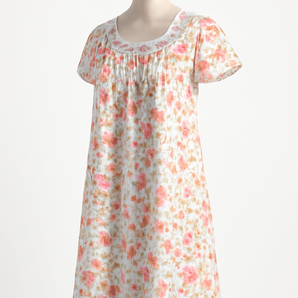 Floral Print Nightgown