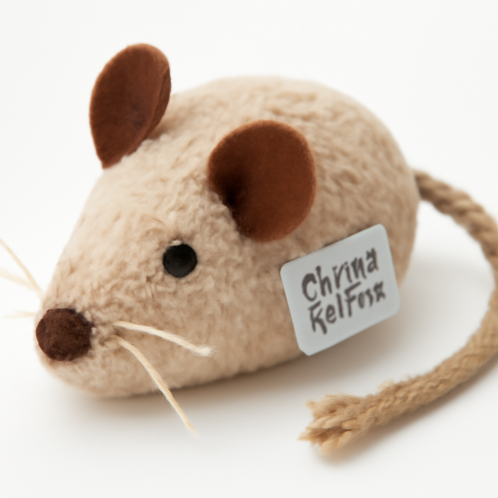 Catnip Infused Plush Mouse Toy alternate view