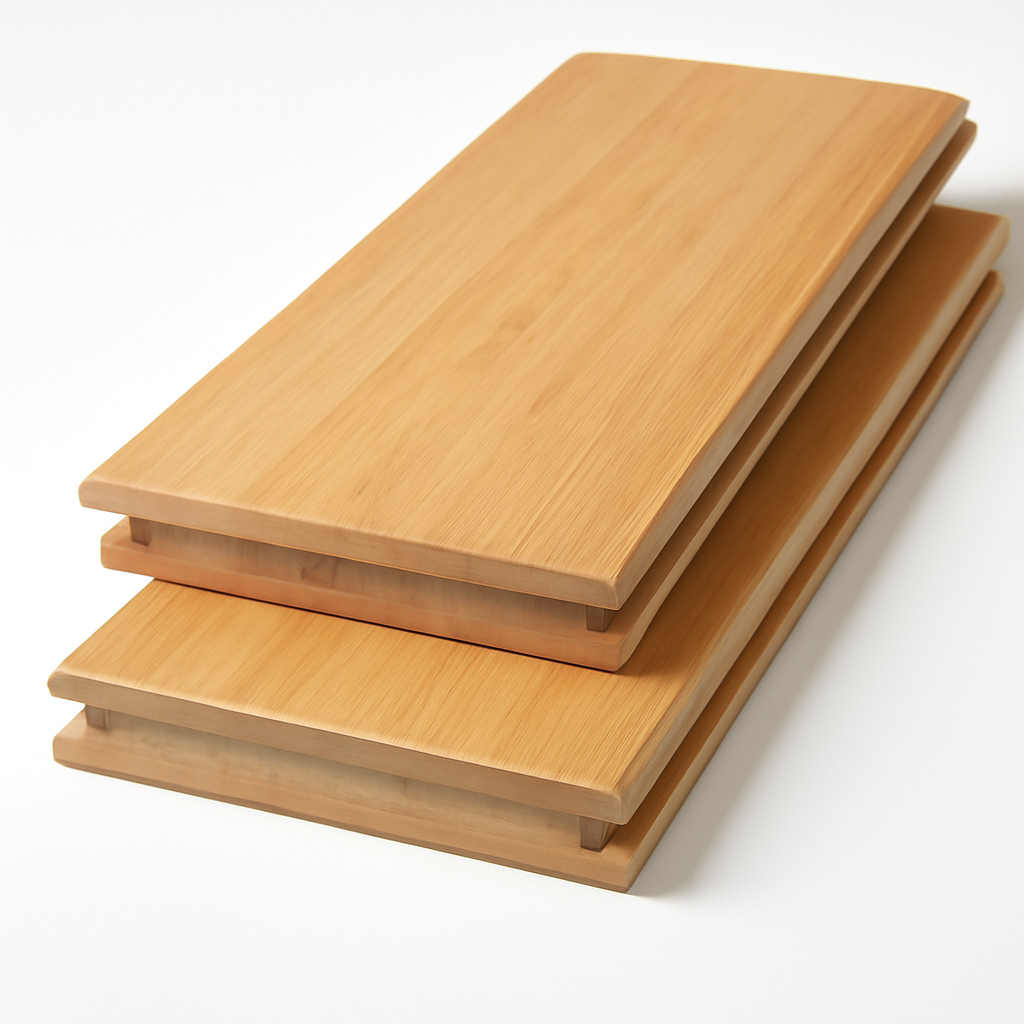 Natural Bamboo Flooring Planks