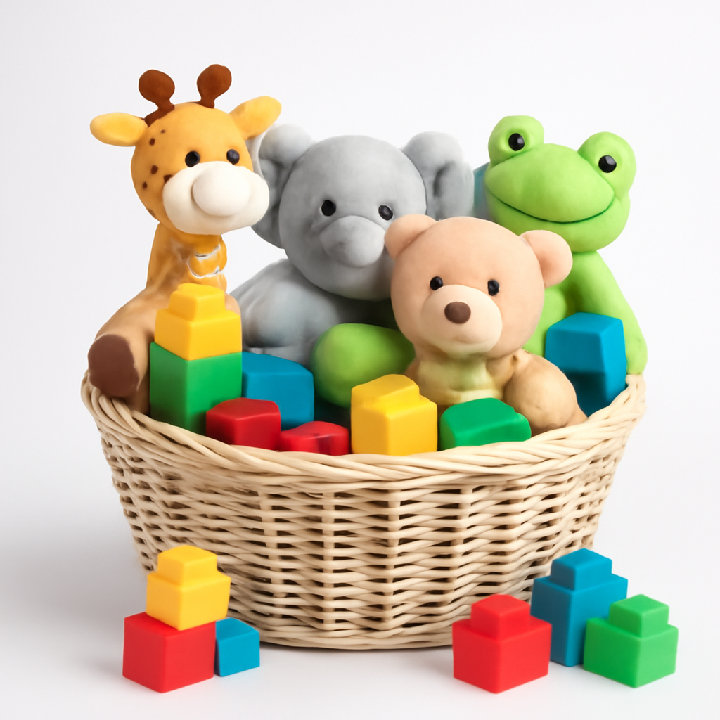 Deluxe Toy Gift Basket for Toddlers