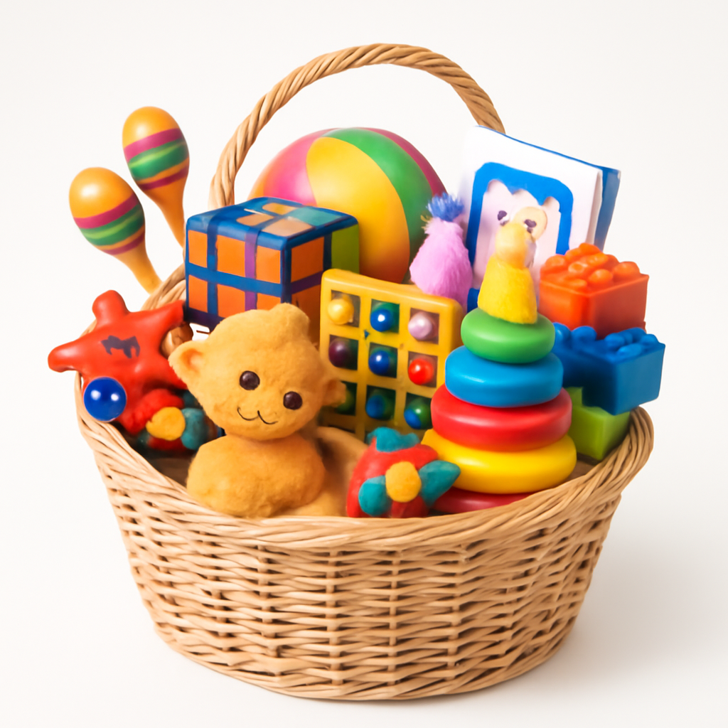 Deluxe Toy Gift Basket