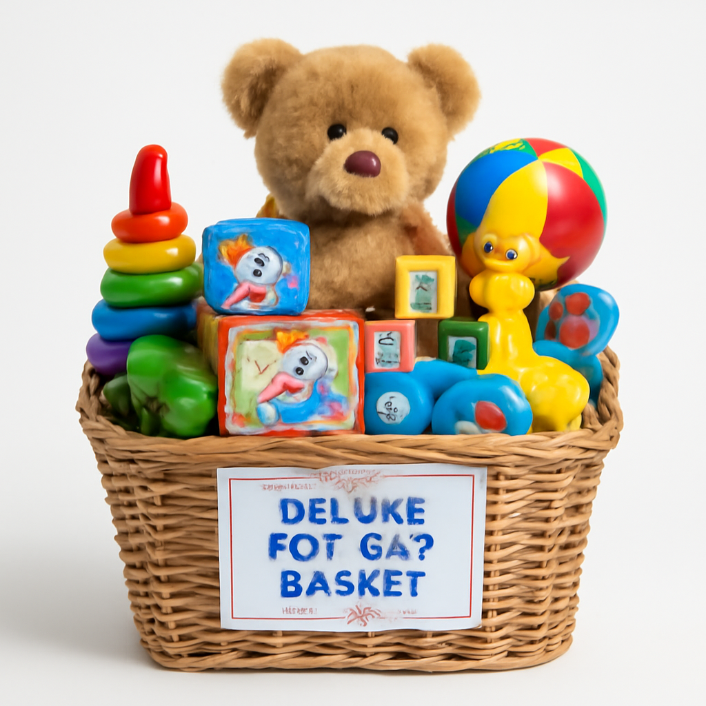 Deluxe Toy Gift Basket