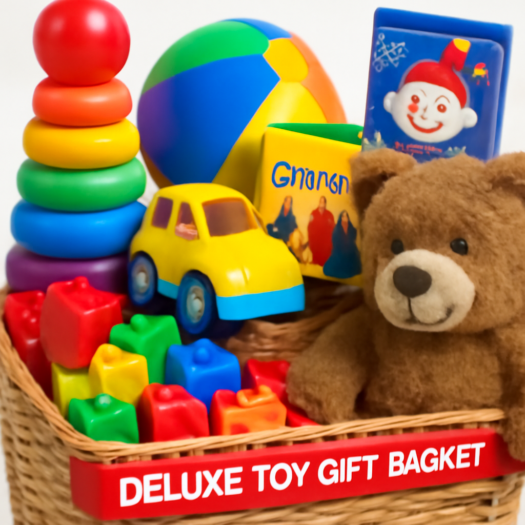 Deluxe Toy Gift Basket alternate view