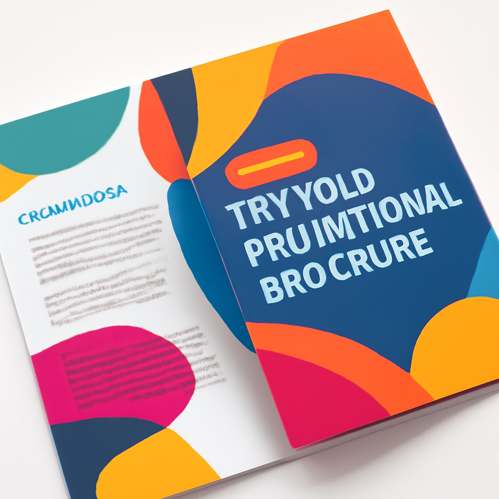 Tri-Fold Promotional Brochure alternate view