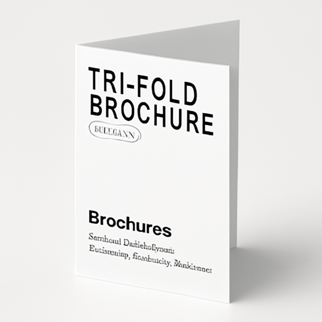 Tri-Fold Brochure (A4 Size) alternate view