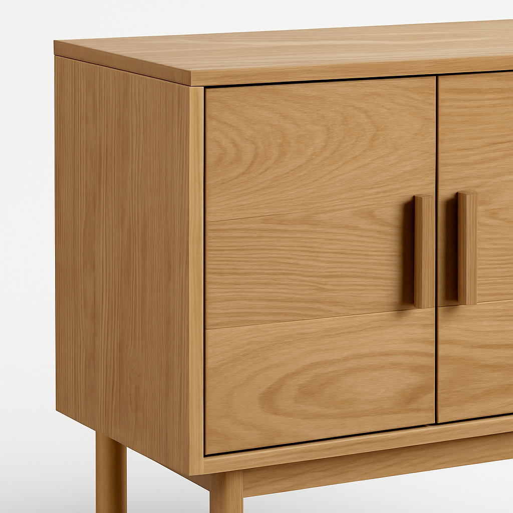Modern Wooden Storage Cabinet alternate view