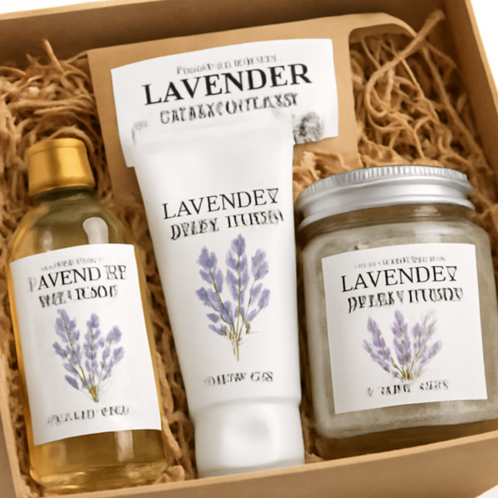 Lavender Relaxation Bath & Body Gift Set alternate view