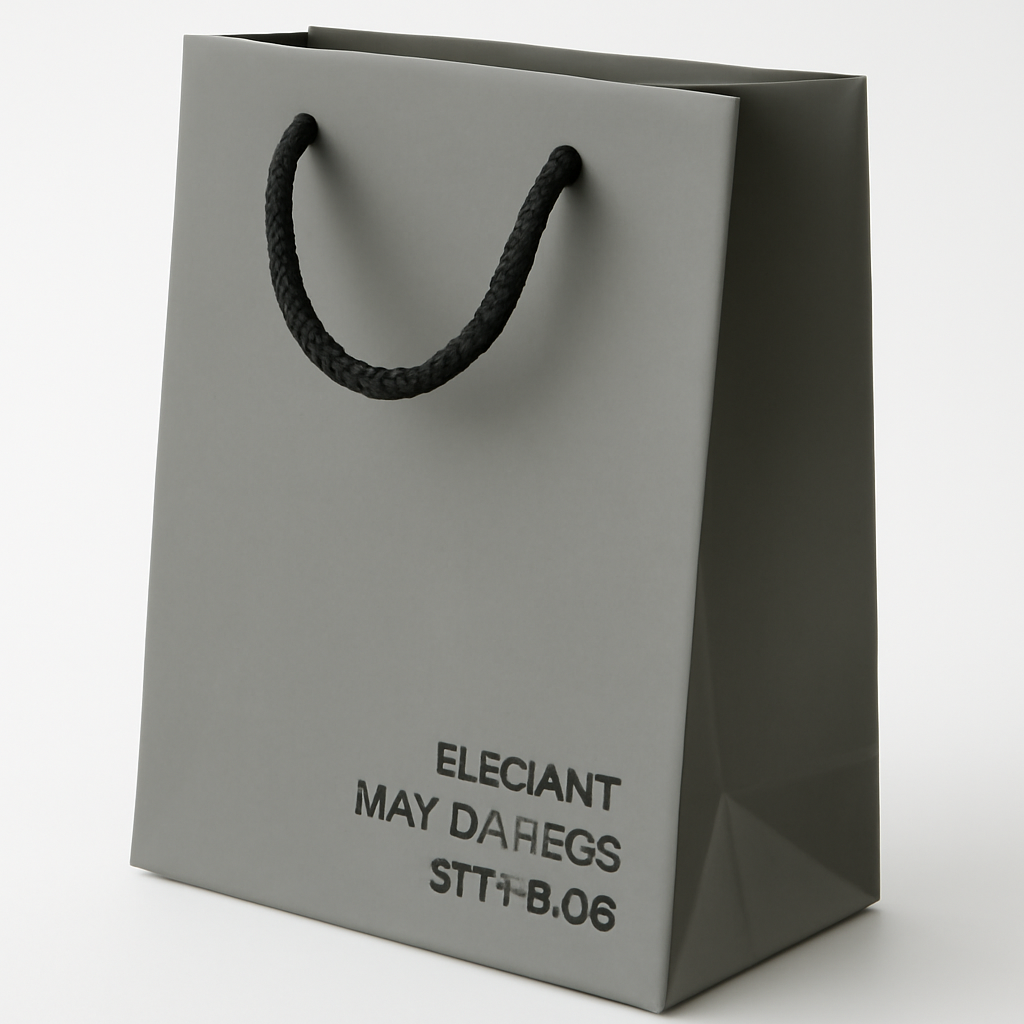 Elegant Matte Finish Gift Bag alternate view
