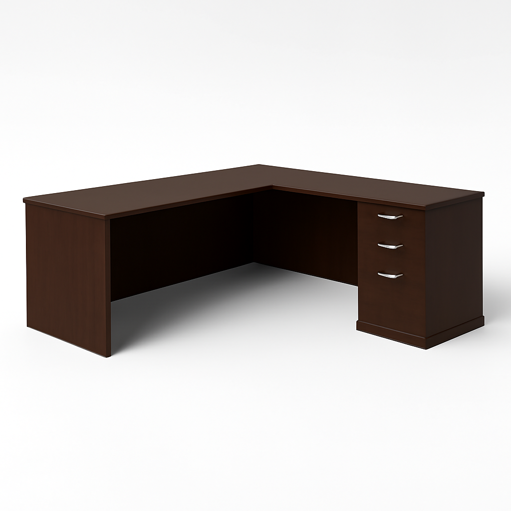 L-Shaped Executive Desk