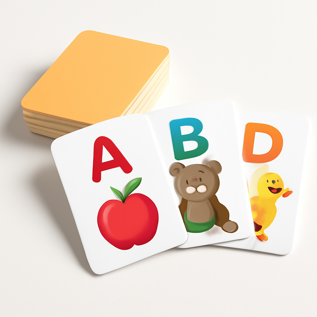 Alphabet Learning Educational Flash Cards