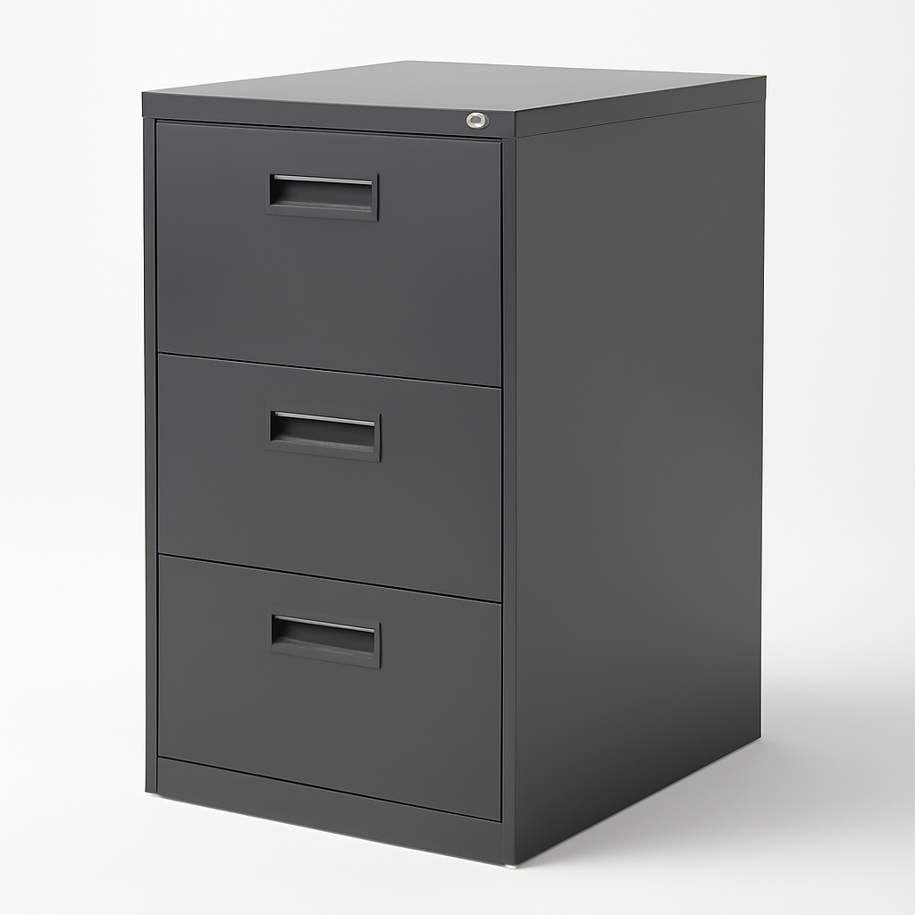 Steel 3-Drawer Filing Cabinet