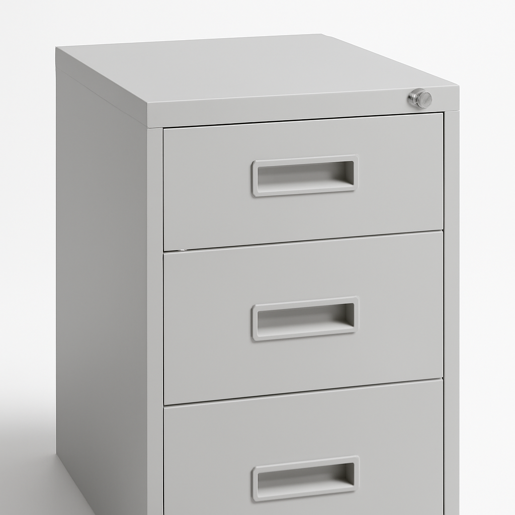 Steel 3-Drawer Filing Cabinet alternate view