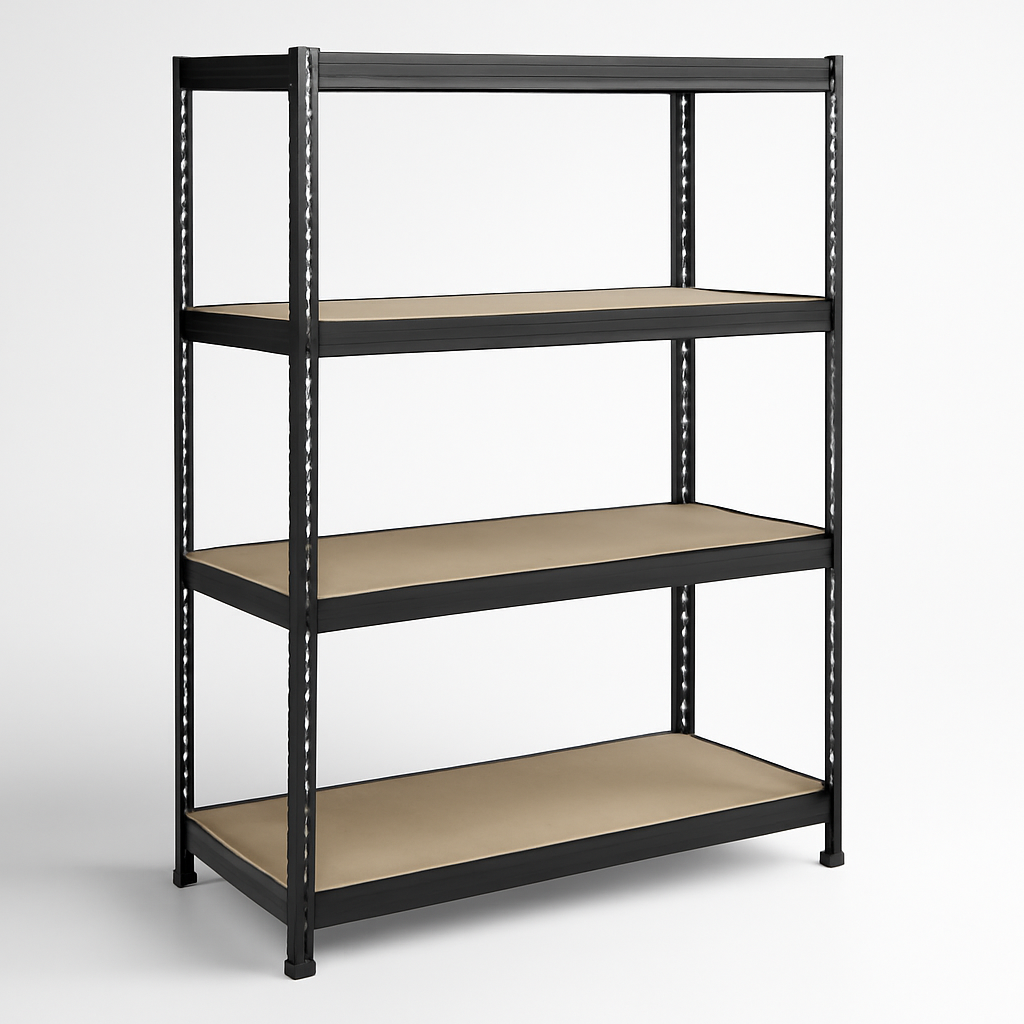 Heavy-Duty Steel Shelving Unit