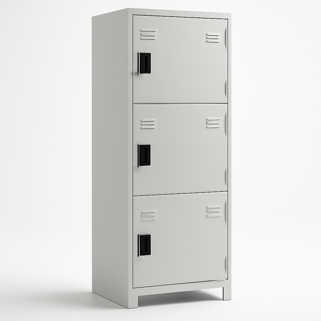 Steel Locker Cabinet with 4 Compartments