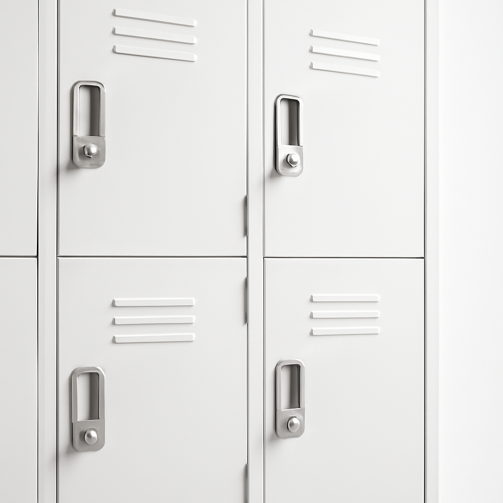 Steel Locker Cabinet with 6 Doors alternate view
